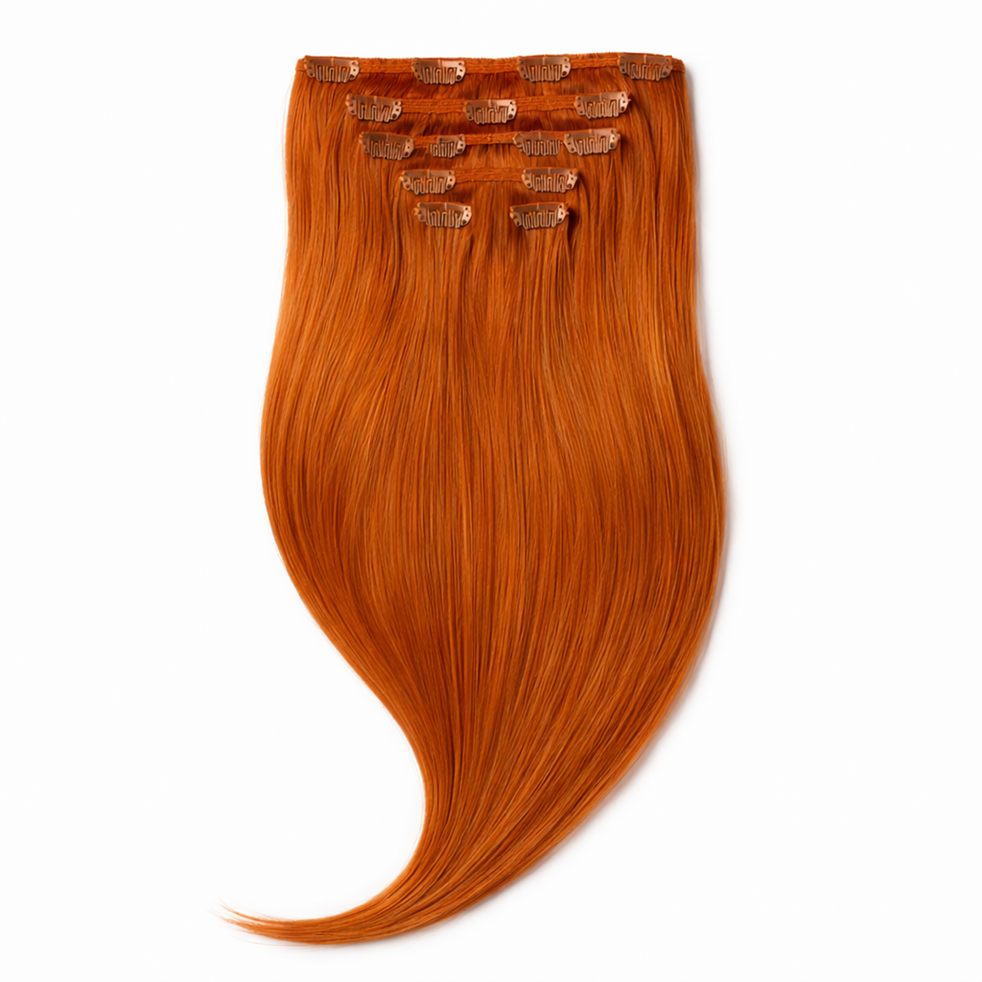 Cortina con clips — 100% Cabello Eslavo Natural